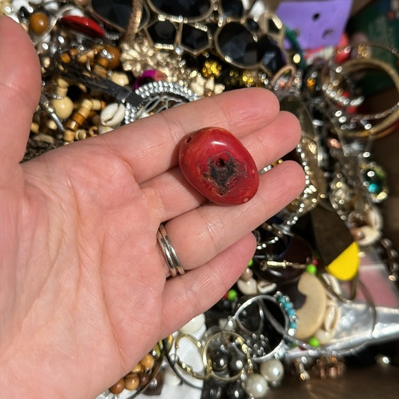 4-5 lb jewelry lot box! Mixed brands, wearable pieces. So much color! - Picture 2 of 2